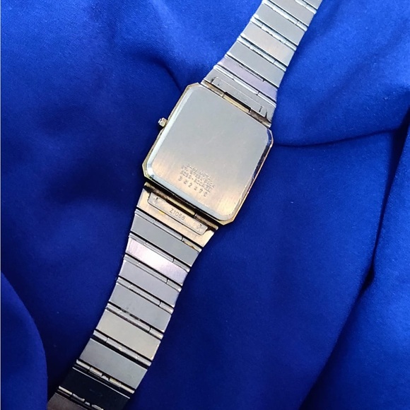 Seiko Vintage Tank 9029-5009 Men's Watch 28mm for Parts or Repair - Picture 6 of 8